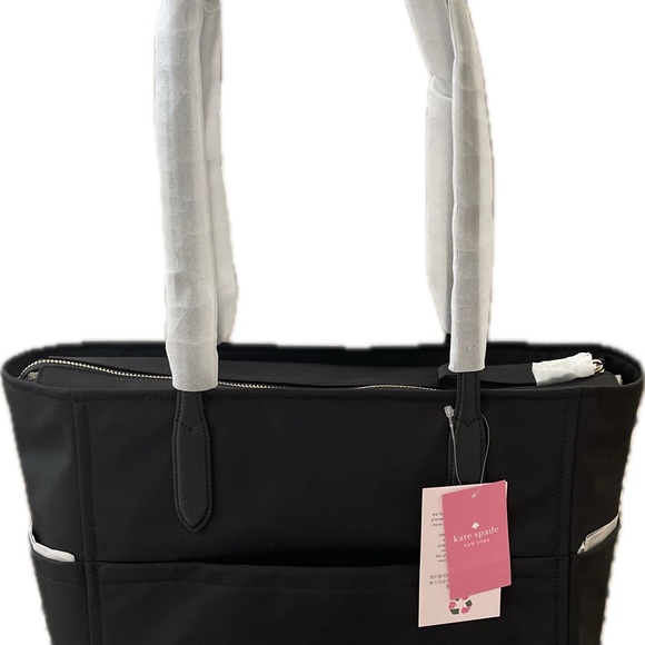 NWT Kate Spade Chelsea large tote bag in black - Picture 4 of 5